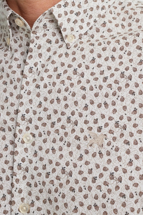 Vanguard long sleeve shirt print on poplin